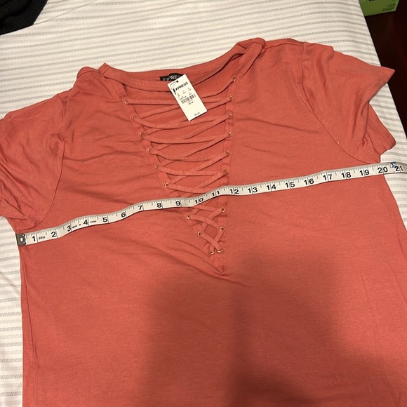 Lace-Up Tee from Express ✨✨ Brand New - Picture 7 of 8
